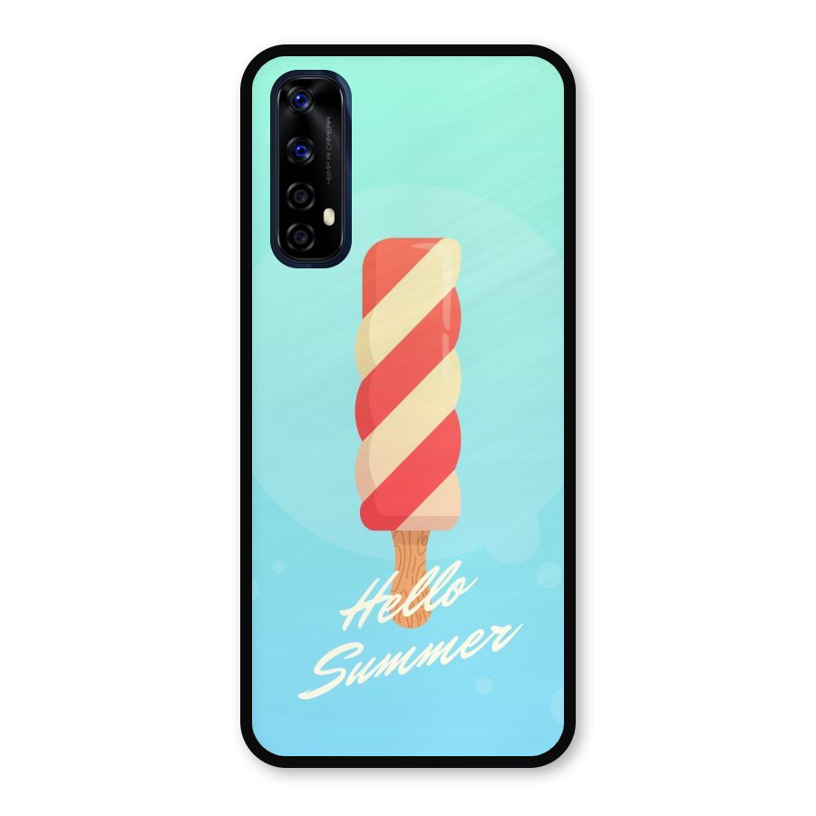 Hello Summer Metal Back Case for Realme Narzo 20 Pro