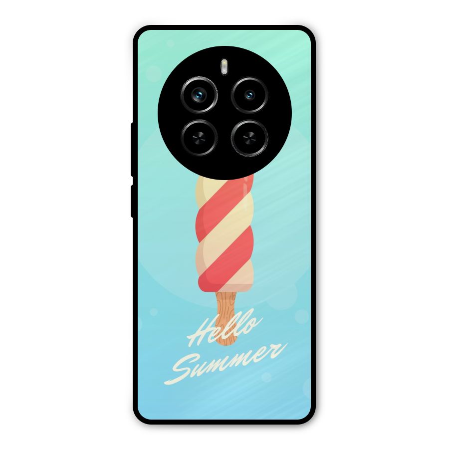 Hello Summer Metal Back Case for Realme P1 Pro