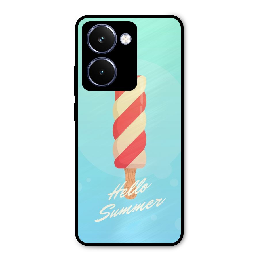 Hello Summer Metal Back Case for Realme P3 Ultra