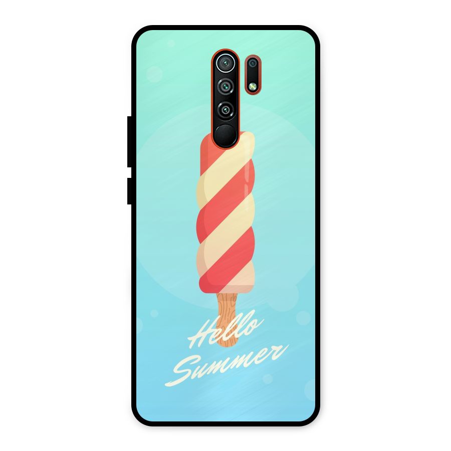 Hello Summer Metal Back Case for Redmi 9 Prime