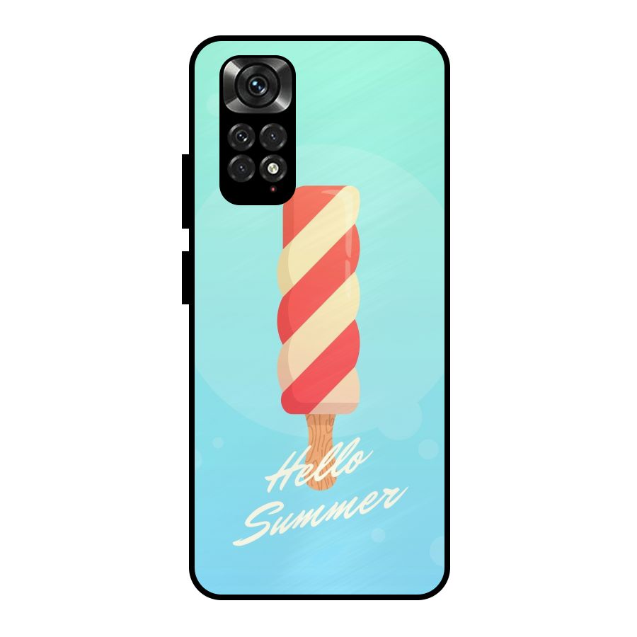 Hello Summer Metal Back Case for Redmi Note 11 Pro