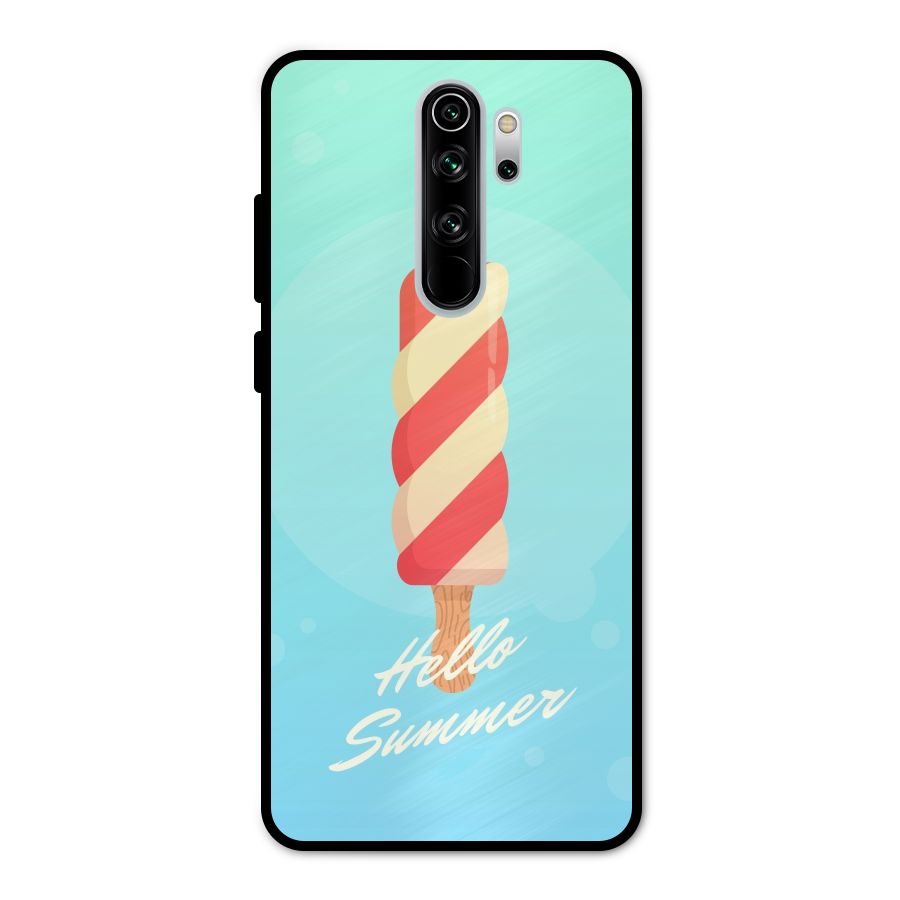 Hello Summer Metal Back Case for Redmi Note 8 Pro