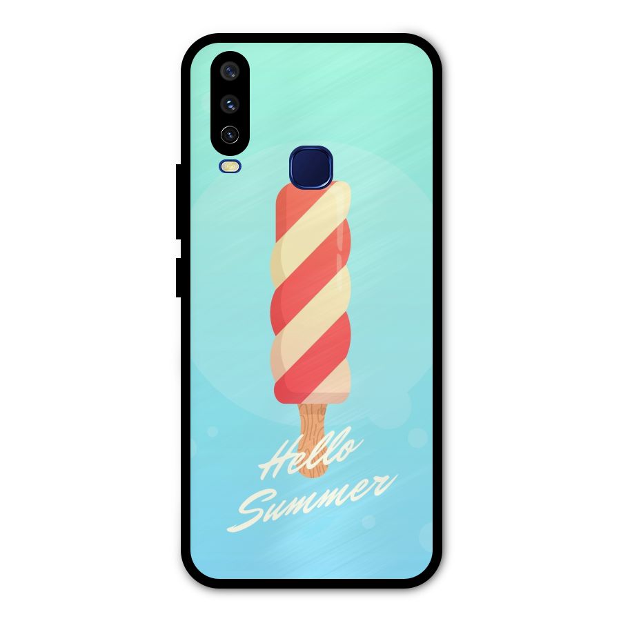 Hello Summer Metal Back Case for Vivo Y15