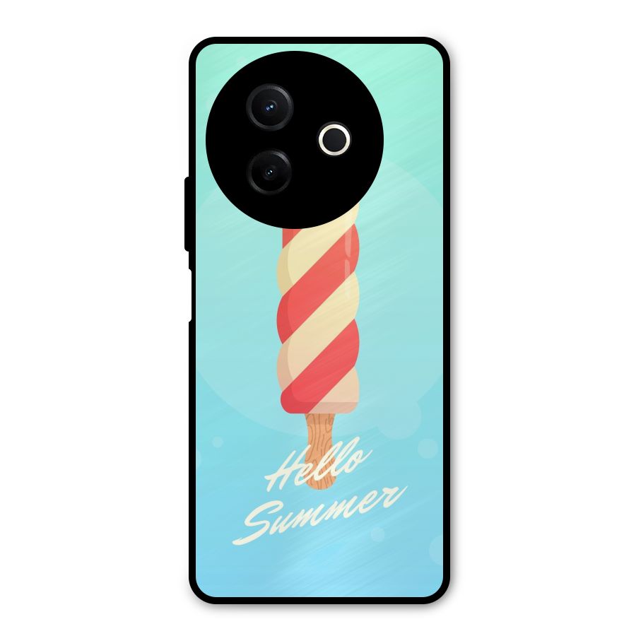 Hello Summer Metal Back Case for Vivo Y39