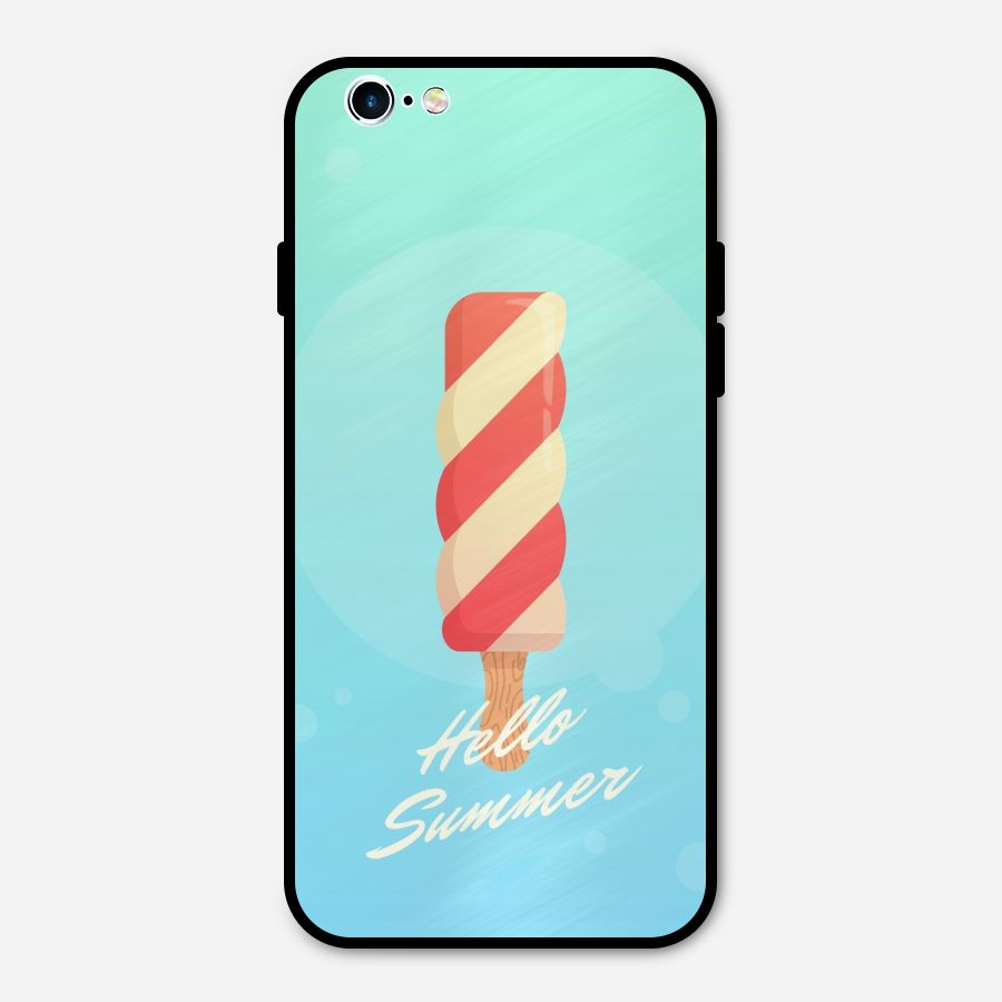 Hello Summer Metal Back Case for iPhone 6 6s