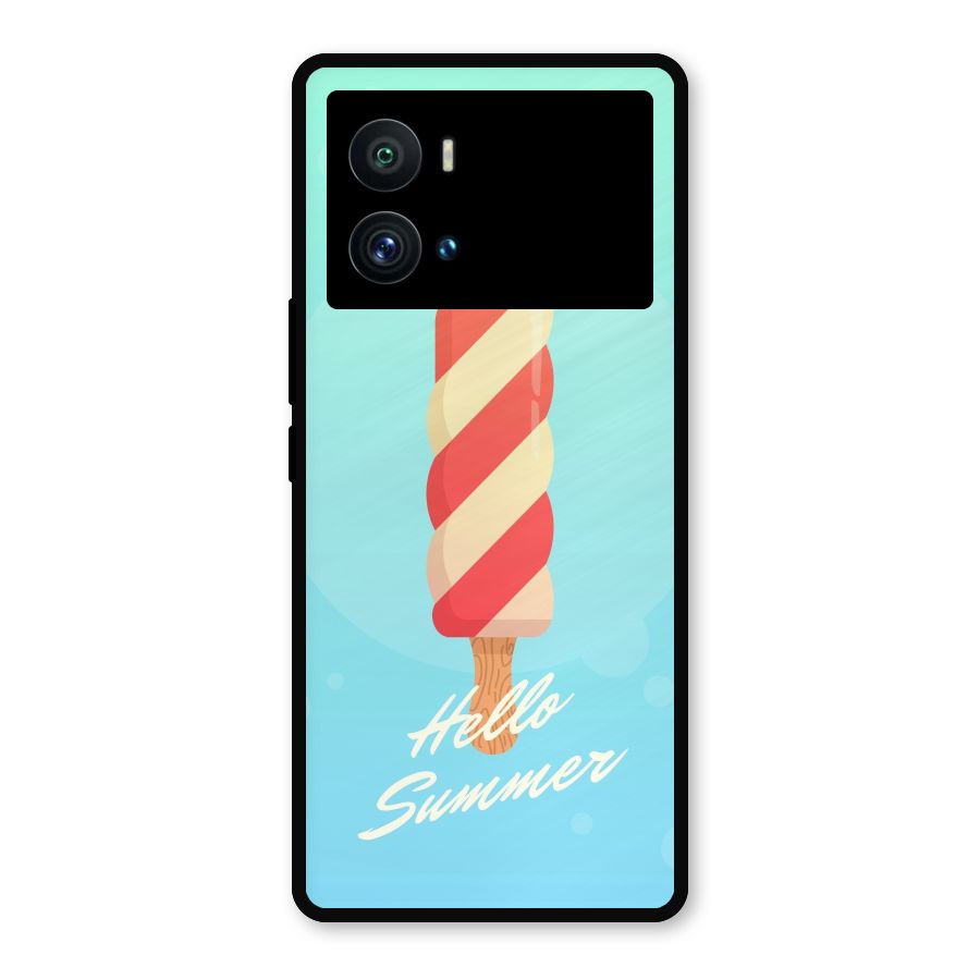 Hello Summer Metal Back Case for iQOO 9 Pro
