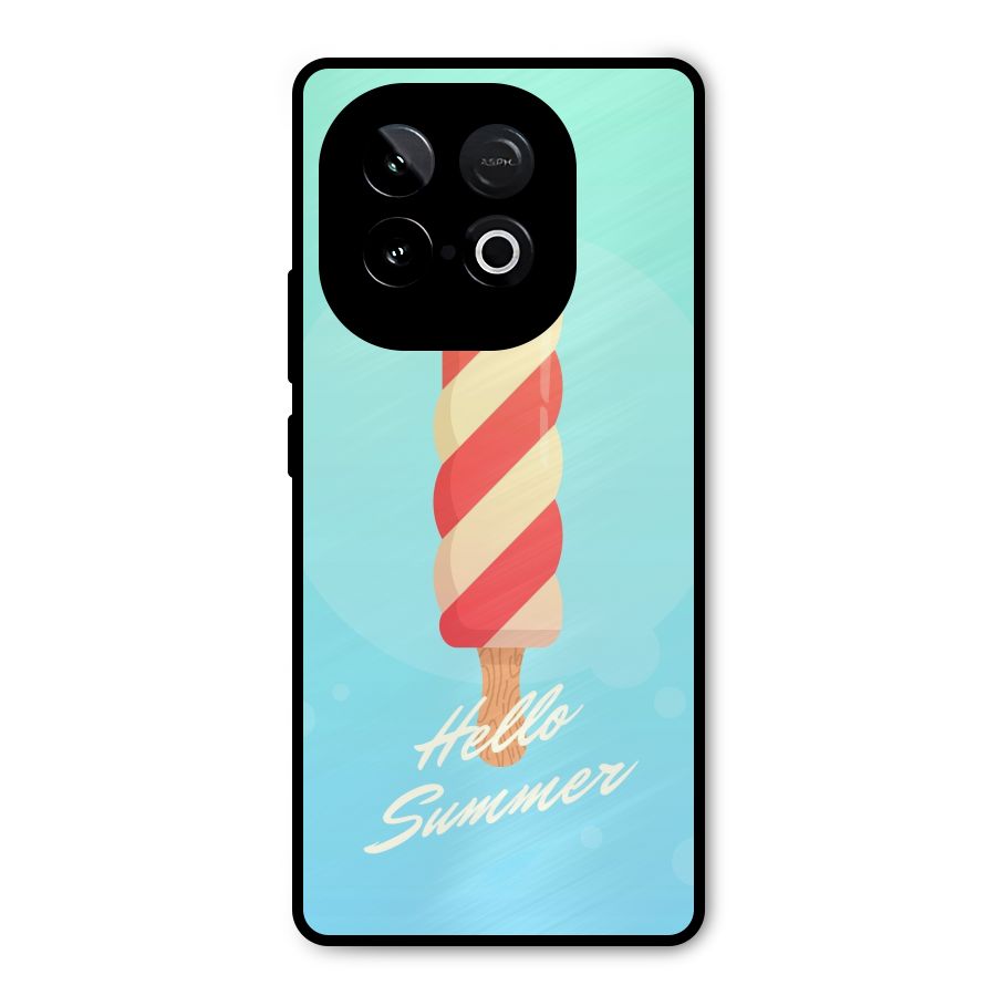 Hello Summer Metal Back Case for iQOO Neo 10
