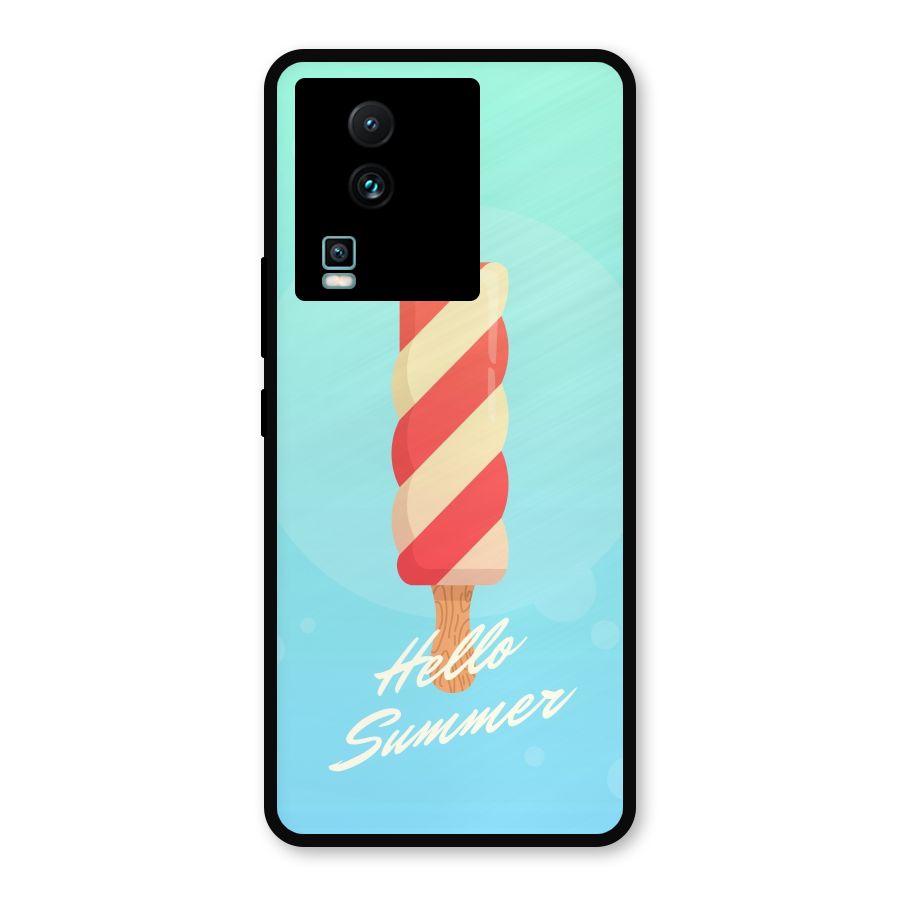Hello Summer Metal Back Case for iQOO Neo 7