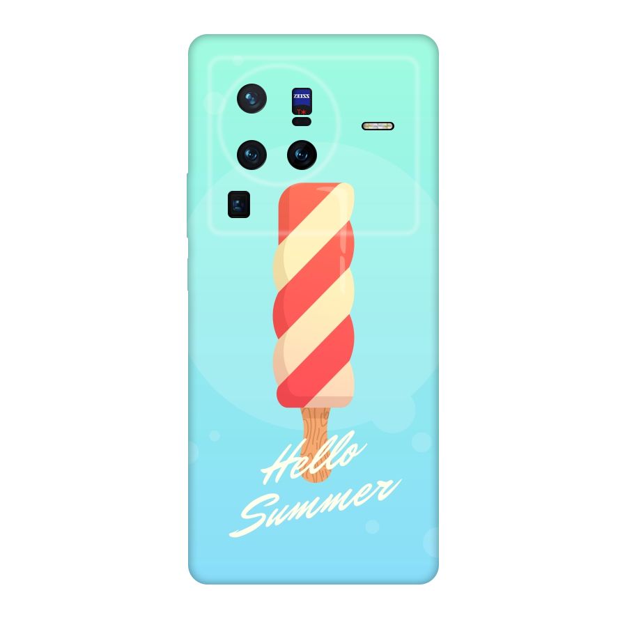Hello Summer Original Polycarbonate Back Case for Vivo X80