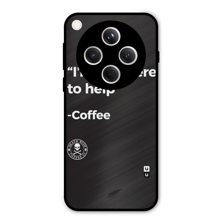 Here To Help Metal Back Case for Oppo Find X8