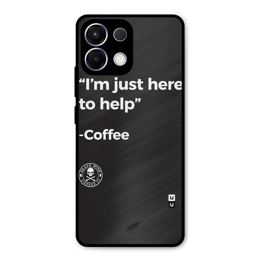 Here To Help Metal Back Case for Oppo K13