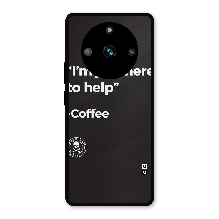 Here To Help Metal Back Case for Realme Narzo 60 Pro