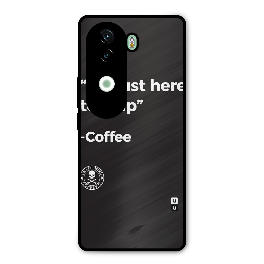 Here To Help Metal Back Case for iQOO Z9s