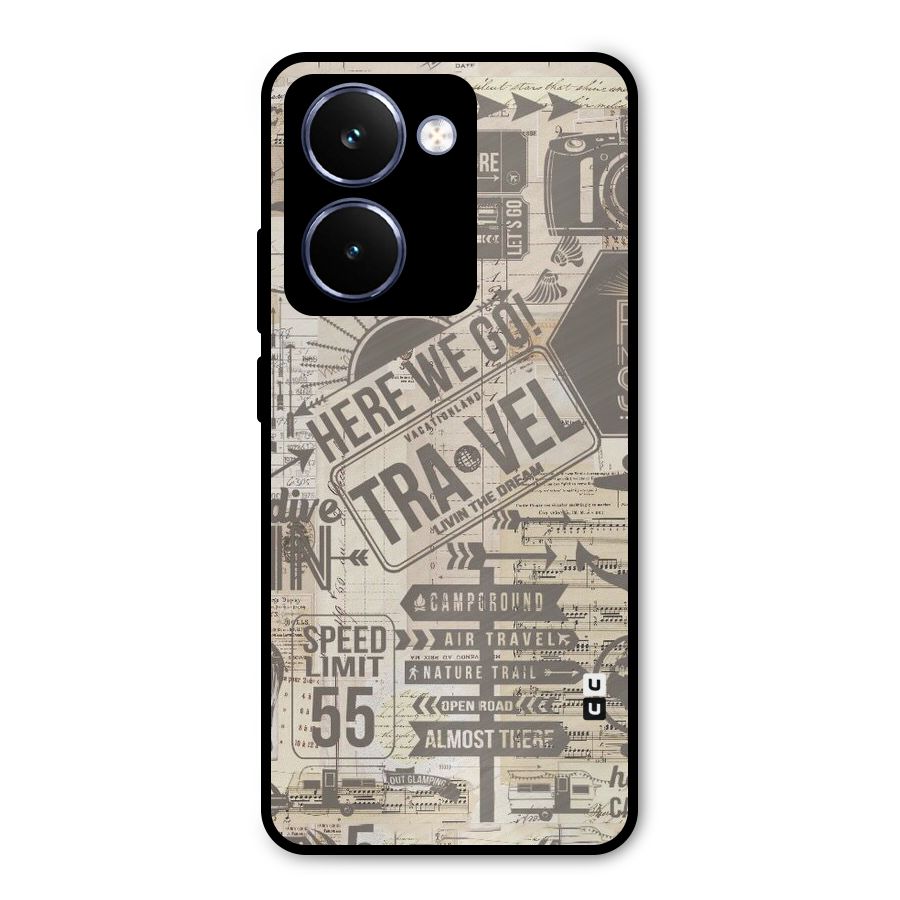 Here We Travel Metal Back Case for Realme P3 Ultra