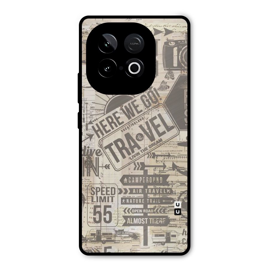Here We Travel Metal Back Case for iQOO Neo 10
