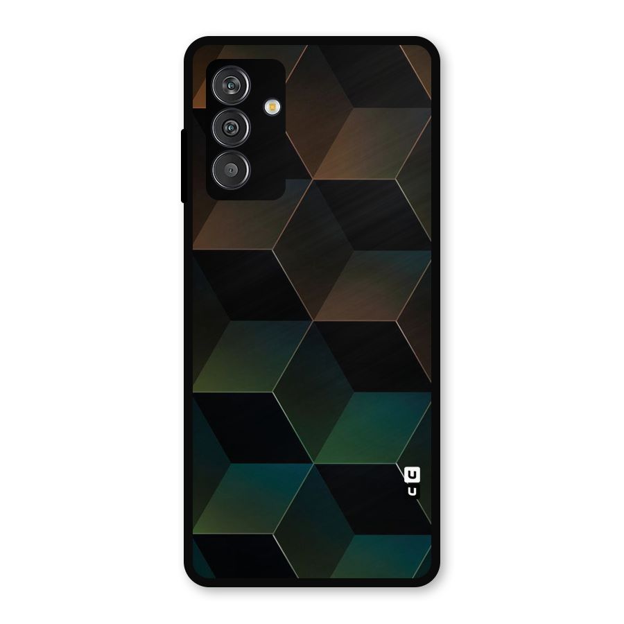 Hexagonal Design Metal Back Case for Galaxy F13