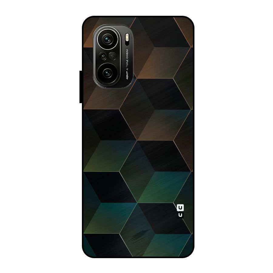 Hexagonal Design Metal Back Case for Mi 11x