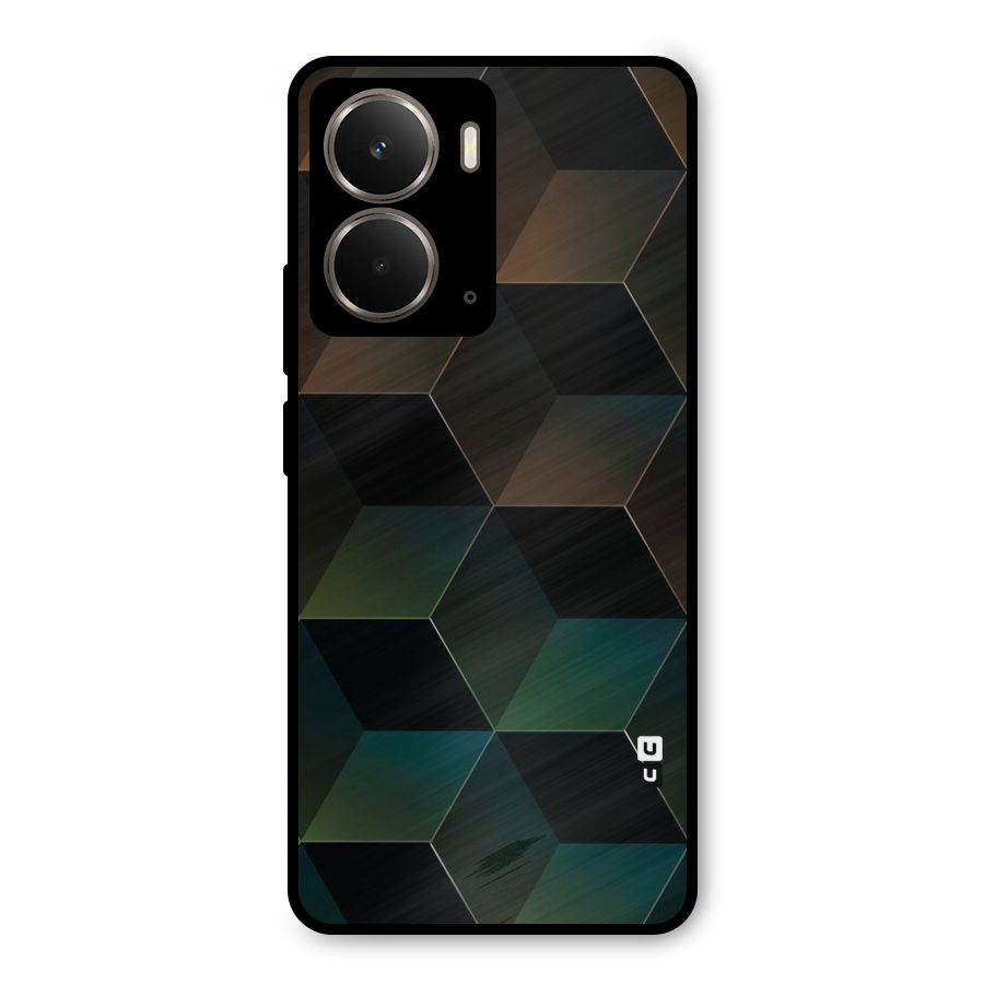 Hexagonal Design Metal Back Case for Realme P3