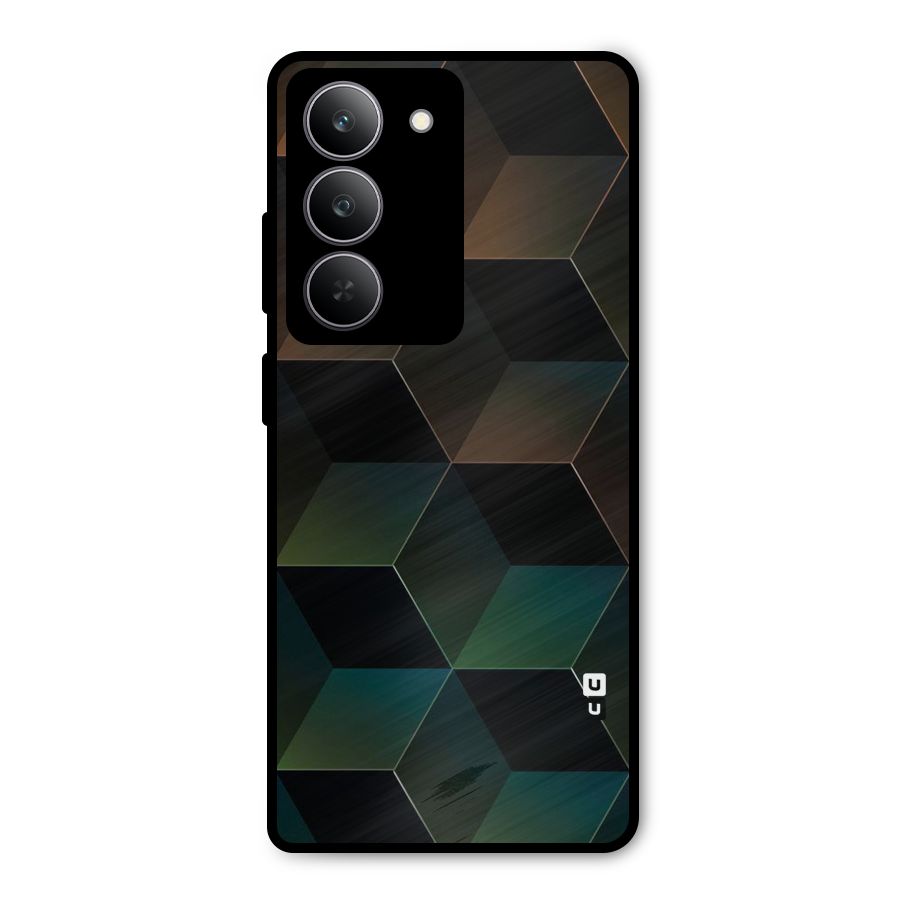 Hexagonal Design Metal Back Case for Realme P3x