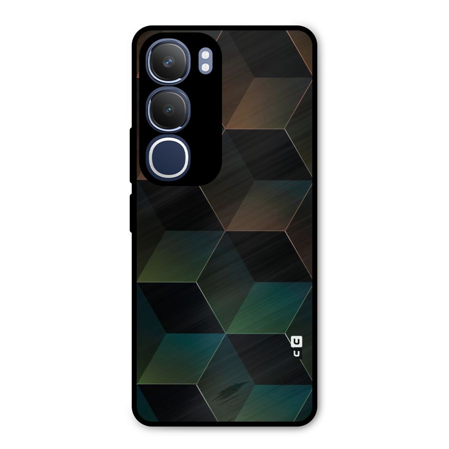 Hexagonal Design Metal Back Case for Vivo Y29