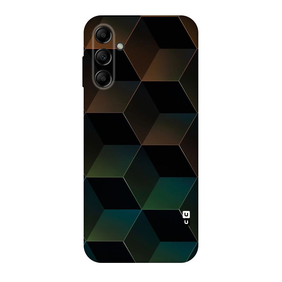 Hexagonal Design Original Polycarbonate Back Case for Galaxy A14 5G