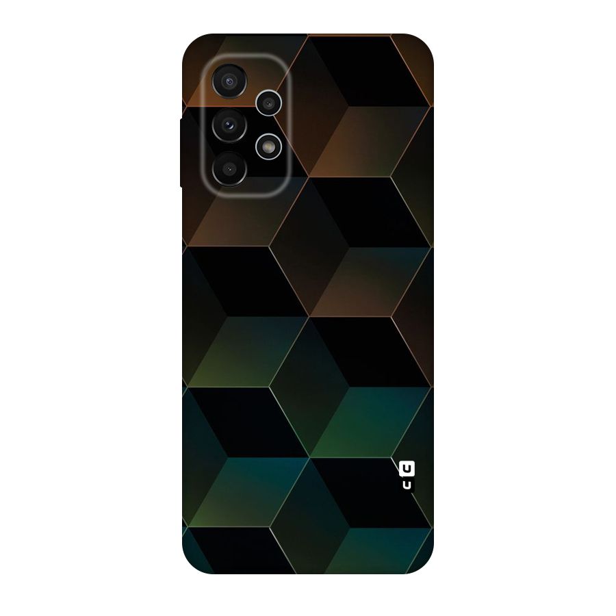 Hexagonal Design Original Polycarbonate Back Case for Galaxy A23