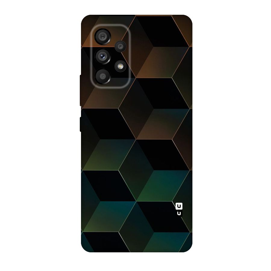Hexagonal Design Original Polycarbonate Back Case for Galaxy A53 5G
