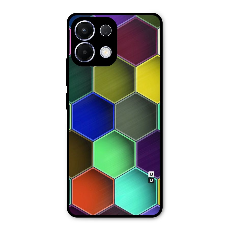 Hexagonal Palette Metal Back Case for Oppo K13