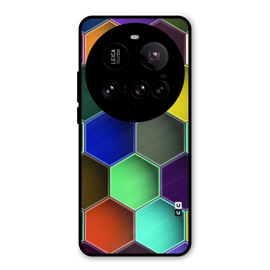 Hexagonal Palette Metal Back Case for Xiaomi 15 Ultra