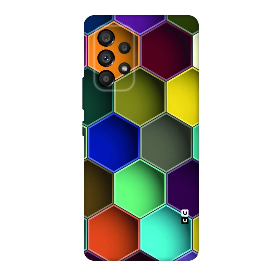 Hexagonal Palette Original Polycarbonate Back Case for Galaxy A53 5G