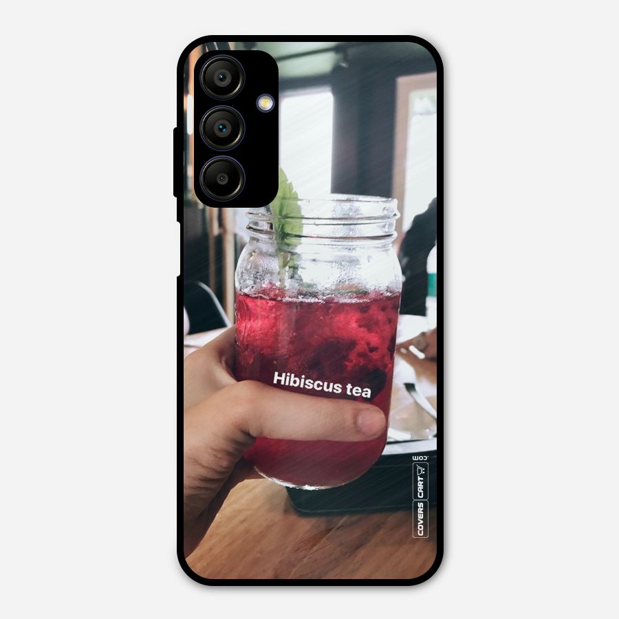 Hibiscus Tea Metal Back Case for Galaxy A15 5G