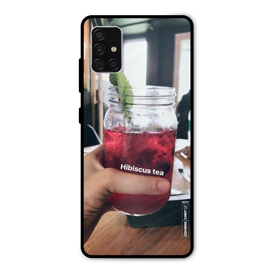 Hibiscus Tea Metal Back Case for Galaxy A51