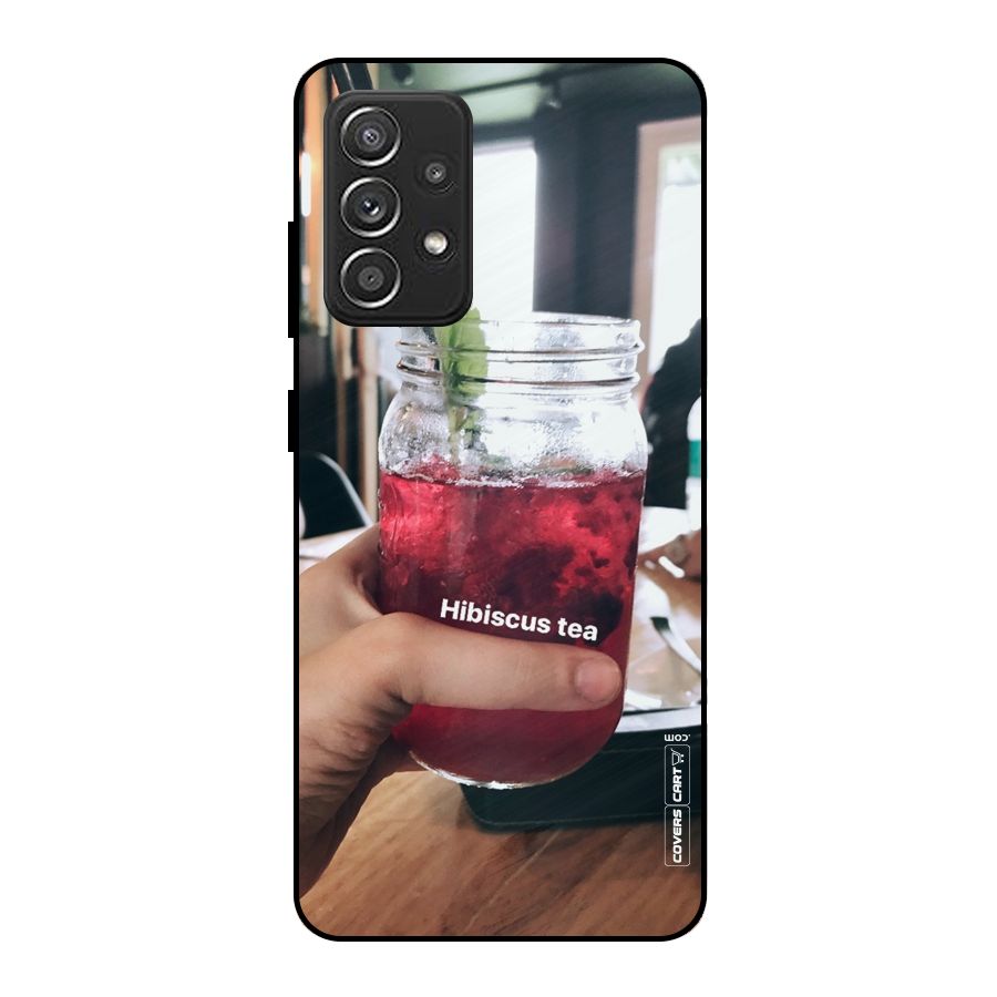 Hibiscus Tea Metal Back Case for Galaxy A52s 5G