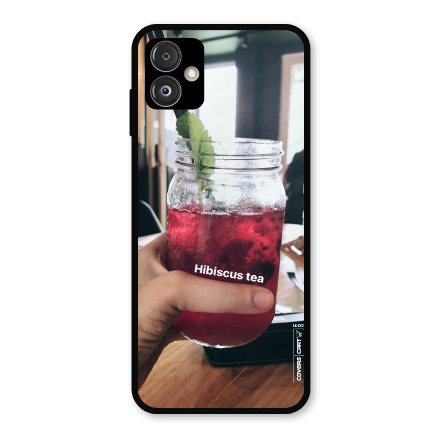 Hibiscus Tea Metal Back Case for Galaxy F14