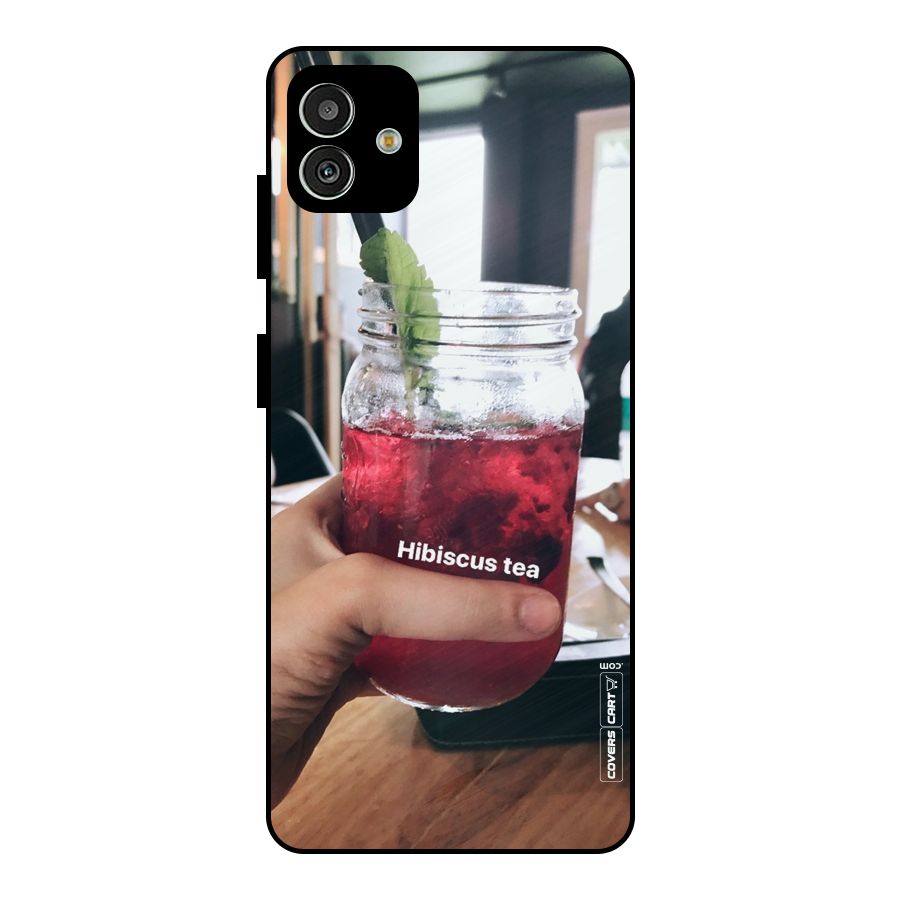 Hibiscus Tea Metal Back Case for Galaxy M13 5G