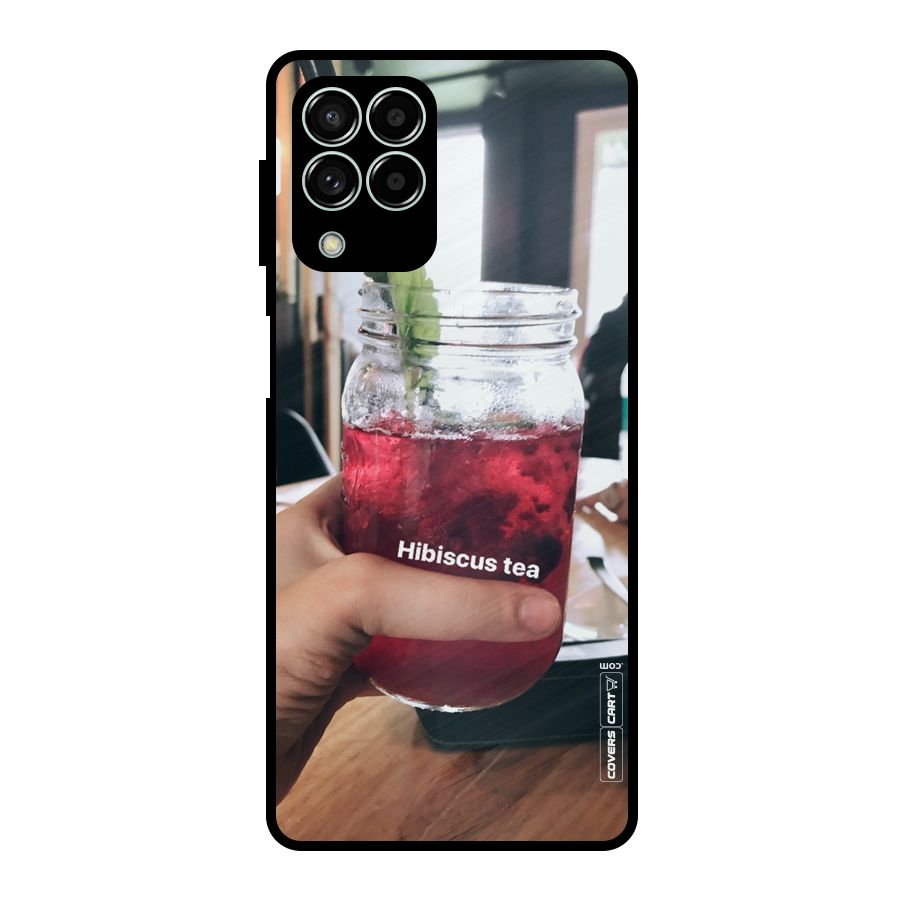 Hibiscus Tea Metal Back Case for Galaxy M33