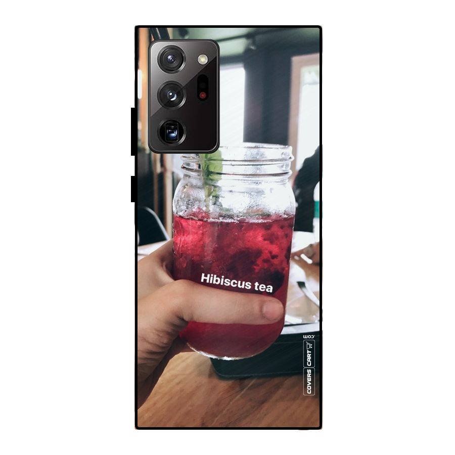 Hibiscus Tea Metal Back Case for Galaxy Note 20 Ultra