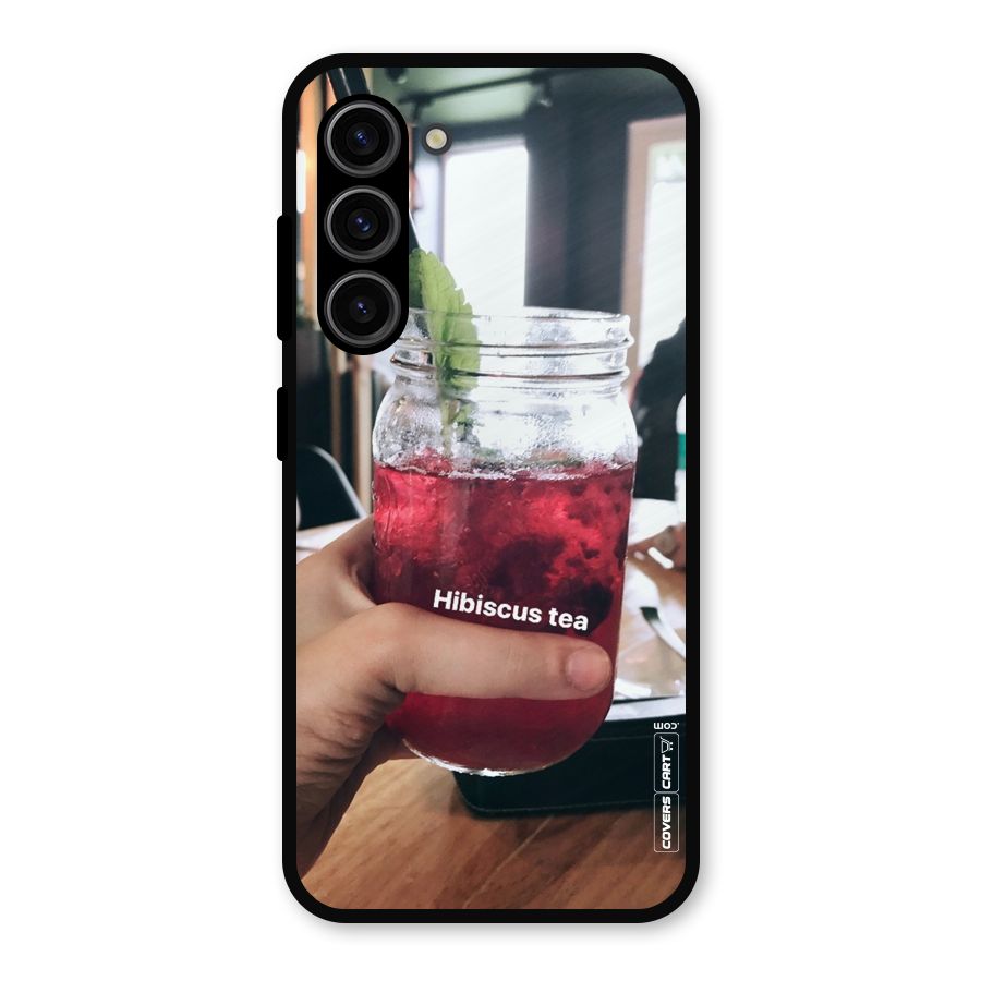 Hibiscus Tea Metal Back Case for Galaxy S23