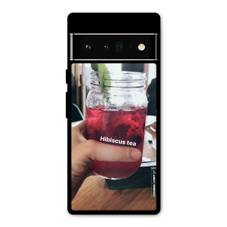 Hibiscus Tea Metal Back Case for Google Pixel 6 Pro