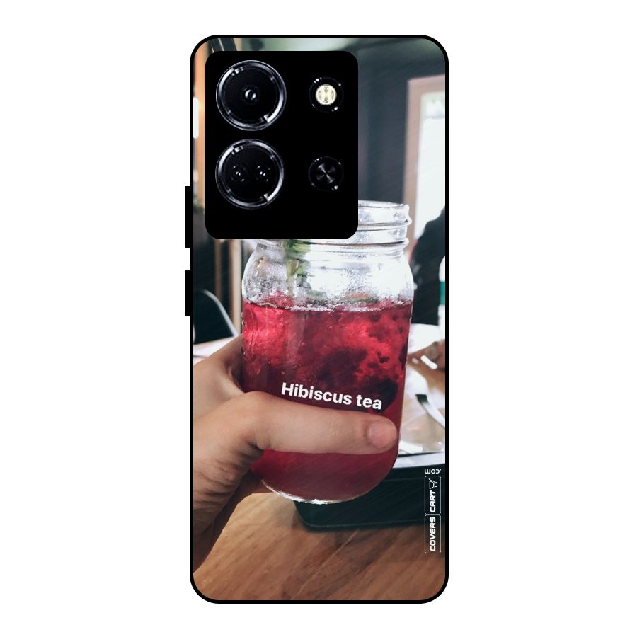 Hibiscus Tea Metal Back Case for Infinix Note 30 5G