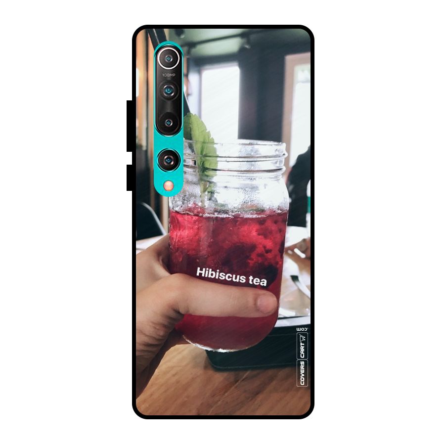 Hibiscus Tea Metal Back Case for Mi 10