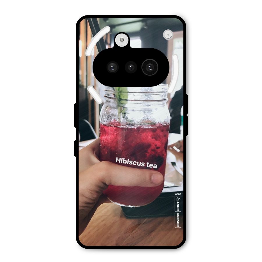 Hibiscus Tea Metal Back Case for Nothing Phone 3a