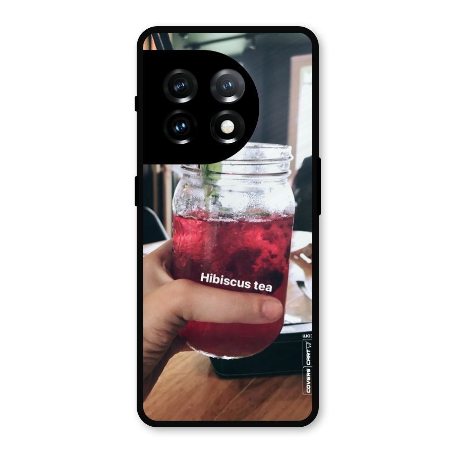 Hibiscus Tea Metal Back Case for OnePlus 11