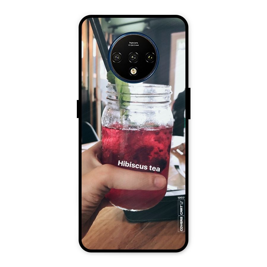 Hibiscus Tea Metal Back Case for OnePlus 7T