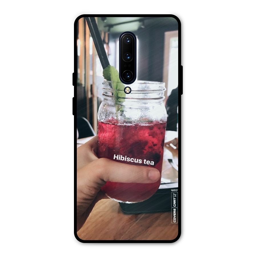 Hibiscus Tea Metal Back Case for OnePlus 7 Pro