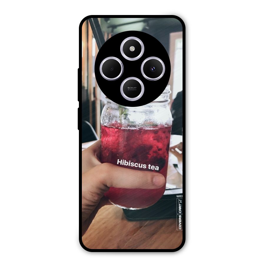 Hibiscus Tea Metal Back Case for Poco C75 5G