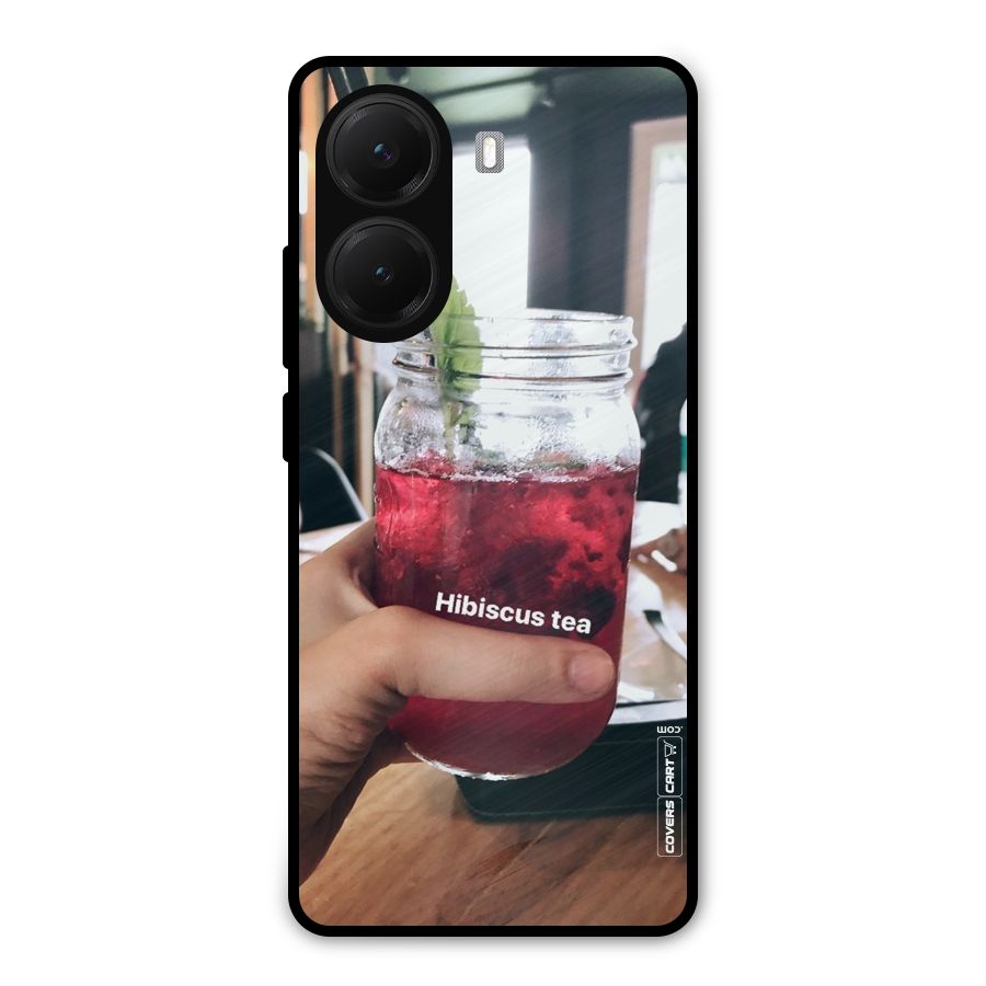 Hibiscus Tea Metal Back Case for Poco X7 Pro