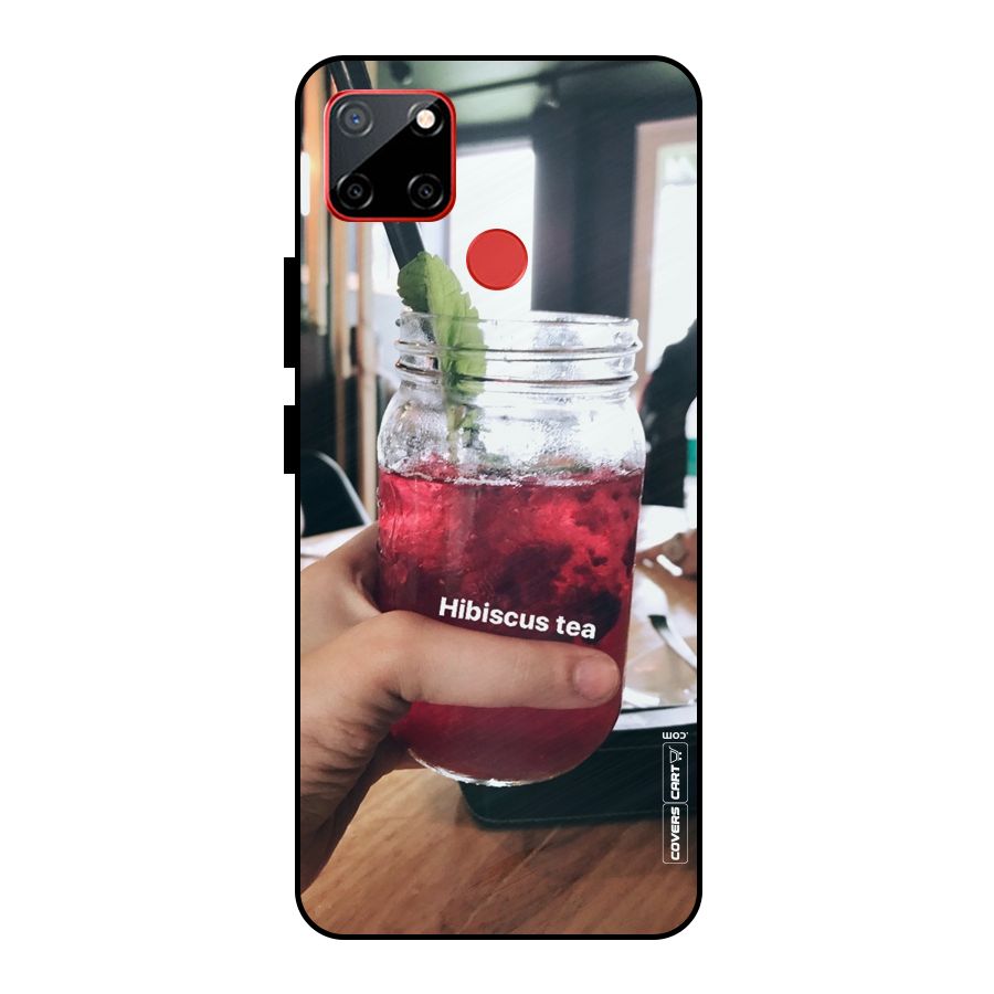 Hibiscus Tea Metal Back Case for Realme C12