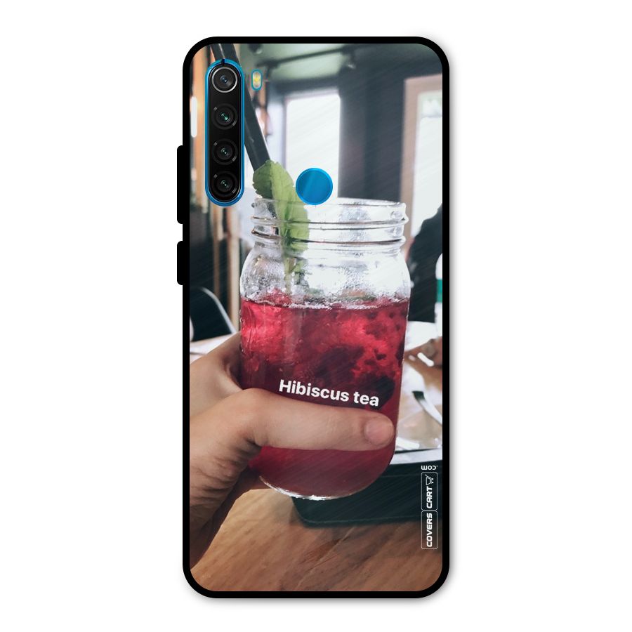 Hibiscus Tea Metal Back Case for Redmi Note 8
