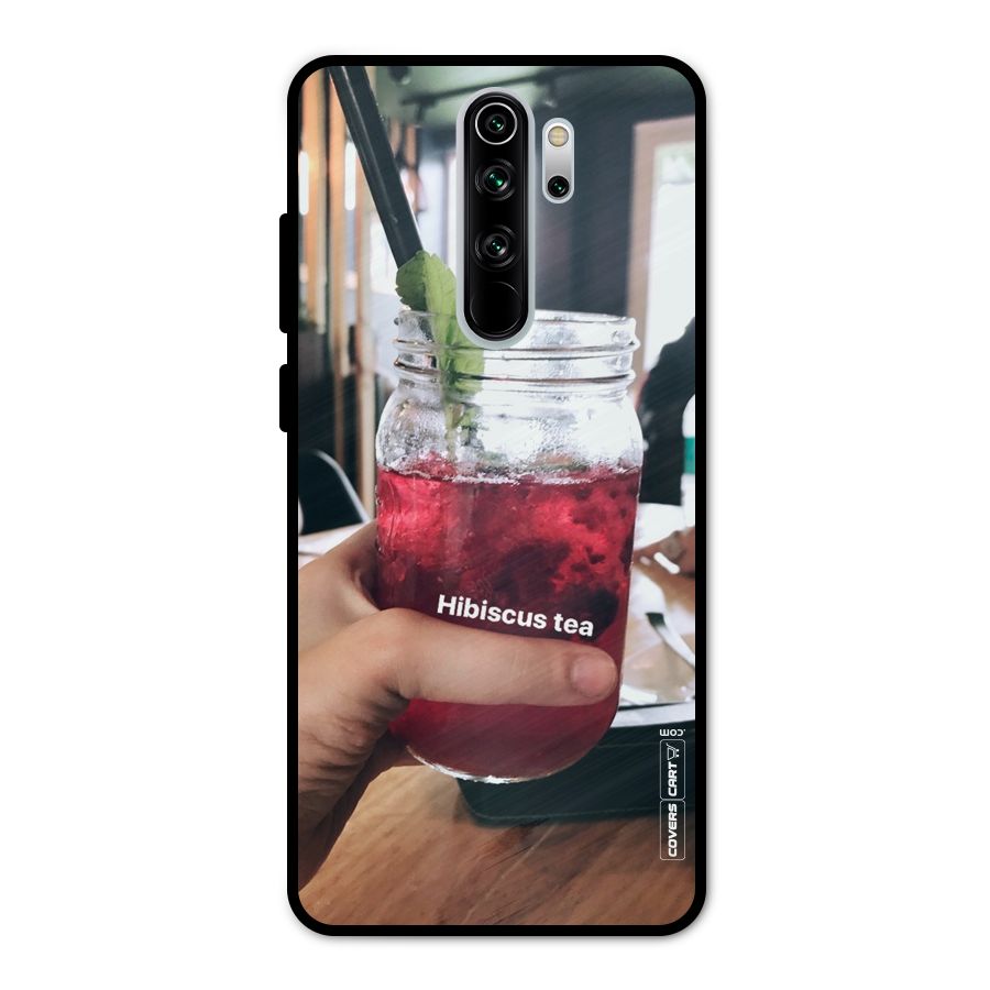 Hibiscus Tea Metal Back Case for Redmi Note 8 Pro